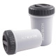 Dexas Lidded Mudbuster Medium - Closeable Silicone Paw Cleaner, for Dogs & Cats