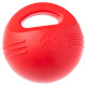 JK Animals Big Ball With Hand 14cm - duża, gumowa piłka dla psa z uchwytem, do wody
