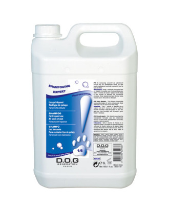 Dog Generation Expert Shampoo 5L - szampon do każdego typu sierści, koncentrat 1:4