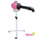 Blovi Canves 2200W Stand - Professional LCD Display Stand Pet Dryer, Pink