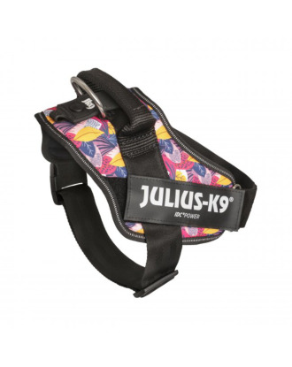 Julius-K9 IDC Powerharness Leaf2 - najwyższej jakości szelki, uprząż dla psów o ciekawym wzorze