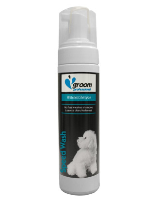 Groom Professional Speed Wash Waterless Foam 200ml - szampon w piance do czyszczenia sierści na sucho