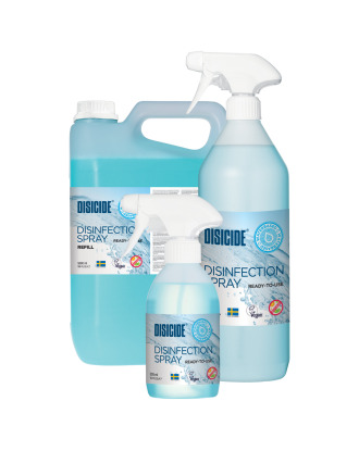 Disicide Ready To Use Spray - preparat do czyszczenia i dezynfekcji powierzchni, eliminujący nieprzyjemne zapachy