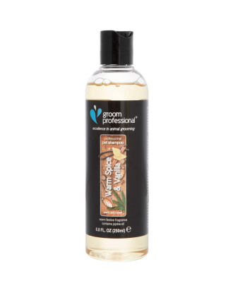 Groom Professional Warm Spice & Vanilla Shampoo 250ml - odżywczy szampon dla psa i kota, o korzennym zapachu