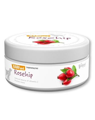 Vetfood BARFeed Rosehip 120g - sproszkowany owoc dzikiej róży, naturalne źródło witaminy C, dla psa i kota