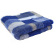 Blovi DryBed VetBed A+ - Non-Slip Pet Bed, Blue Checkered (Patchwork)