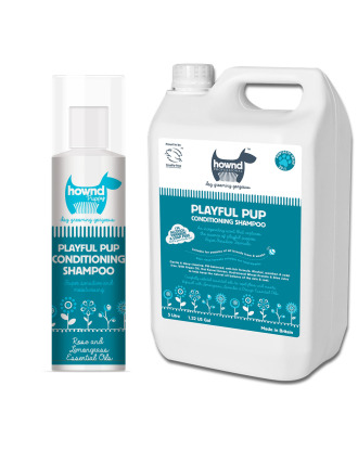 Hownd Playful Pup Conditioning Shampoo - odżywczy szampon dla szczeniąt i kociąt, koncentrat 1:25
