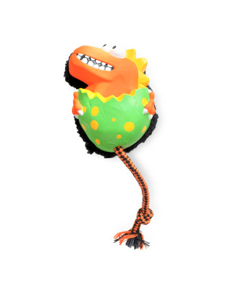Max&Molly Otto The Dino 29cm - zabawka dla psa, wielofunkcyjny dinozaur z piszczałką