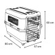 Flamingo Transportbox Nomad IATA L - transporter dla psa do 25kg, z kółkami