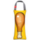 Waudog Toy For Dog Chicken Drumstick - kolorowy szarpak dla psa, udko kurczaka