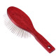 Blovi Red Wood Pin Brush - duża, miękka, drewniana szczotka z długą, metalową szpilką 30mm