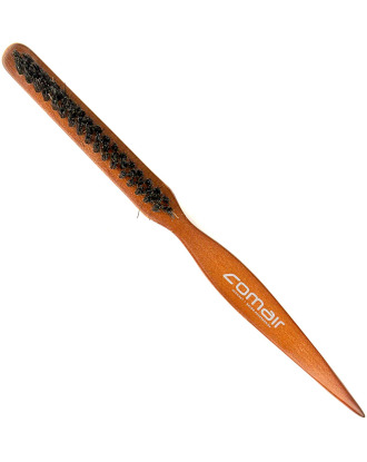 Comair Volumen Master 23cm - wąska szczotka z naturalnego włosia, do tapirowania
