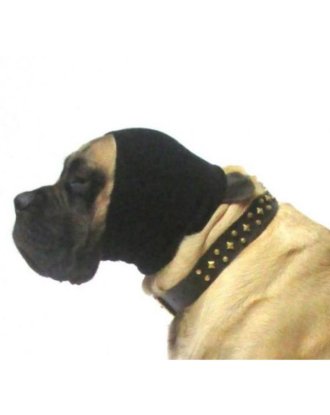 Trim Headband For Dogs - czarna opaska do suszenia płochliwych psów