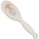 1 All Systems Oval Pin Brush - profesjonalna, drewniana szczotka z metalowymi pinami dla psa i kota, 18mm
