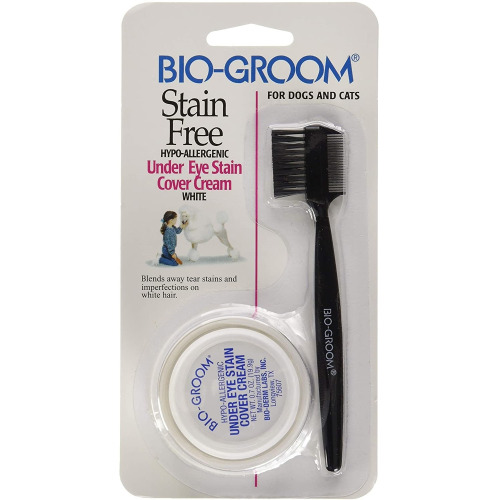 Bio-Groom Stain Free 20g - skuteczny preparat do usuwania przebarwień pod oczami u psa, kota