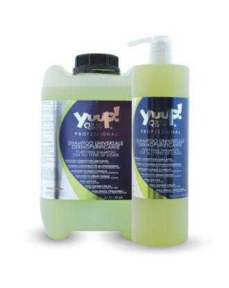 Yuup! Professional Purifying Shampoo - uniwersalny szampon oczyszczający do każdego typu szaty, koncentrat 1:20