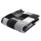 Blovi DryBed VetBed A+ - Non-Slip Pet Bed, Grey Checkered (Patchwork)