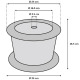 Flamingo Trevi Automatic Water Feeder 3L - automatyczne poidło dla psa i kota 