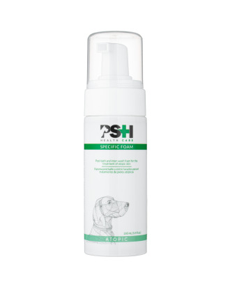 PSH Health Care Atopic Specific Foam 160ml - pianka wspomagające leczenie atopii u psa
