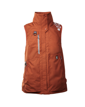 Hurtta Training Vest Eco Cinnamon - kamizelka treningowa, brązowa
