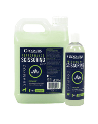 Groomers Performance Scissoring Prep - profesjonalny szampon dla psa przygotowujący sierść do strzyżenia, koncentrat 1:10