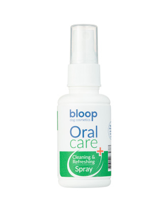 Bloop Oral Care Spray 50ml - spray do usuwania kamienia nazębnego, osadu i nieprzyjemnego zapachu z pyska u psa i kota