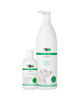 PSH Health Care Ozone Hard Shampoo - dermatologiczny szampon dla psa, w ciężkim przebiegu chorób skóry