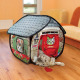 KONG Play Spaces Bungalow - składany, materiałowy domek dla kota do zabawy