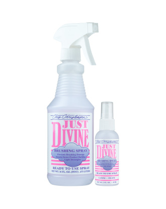 Chris Christensen Just Divine Ready To Use - spray chroniący włos przed uszkodzeniami i ułatwiający szczotkowanie, dla psa i kota