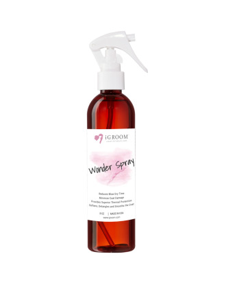 iGroom Wonder Spray 237ml - odżywa dla psa skracająca czas suszenia, preparat termoochronny