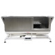 Blovi Professional Stainless Steel Electric Dog Bath - With Front Door & Built-Up Back and Sides 