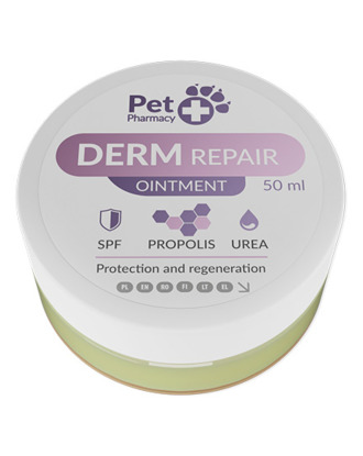 Pet Pharmacy DermRepair Ointment 50ml - maść dla psa i kota z filtrem, chroni i regeneruje