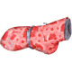 Hurtta Extreme Warmer Coral Camo - wodoodporna kurtka zimowa dla psa, z podszewką utrzymującą ciepło