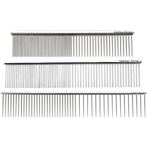 Show Tech Combi-Comb - metalowy grzebień z mieszanym rozstawem ząbków