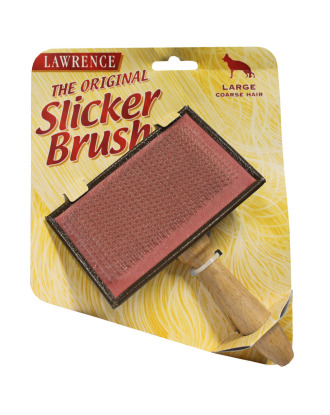 Lawrence Slicker Brush - szczotka druciana dla psa, twarda duża