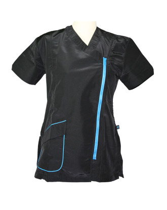 Groom Professional Modena Blue - bluza groomerska z niebieskim wykończeniem