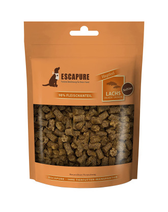 Escapure Hupferl Softies Lachs 150g - miękkie przysmaki dla szczeniaka i psa, 98% łososia