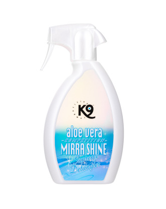 K9 Horse Mirra Shine Spray - antystatyczny spray nabłyszczający i ułatwiający rozczesywanie, dla psów i koni