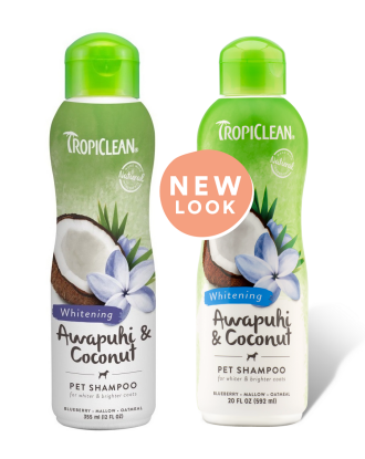 Tropiclean Awapuhi & Coconut Pet Shampoo - szampon dla psa i kota do sierści białej i jasnej