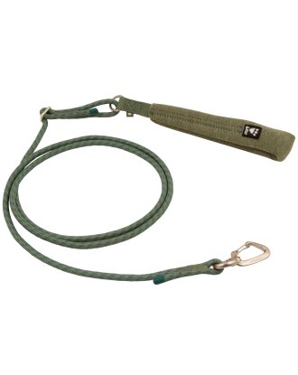 Hurtta Adjustable Rope Leash Eco Hedge - regulowana smycz linka z miękkim uchwytem dla psa, zielona